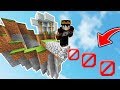 BLOK KULLANMADAN SKYWARS KAZANMAK !! - MİNECRAFT SKYWARS