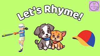 Let's Learn Rhyming! Phonemic Awareness Word Families