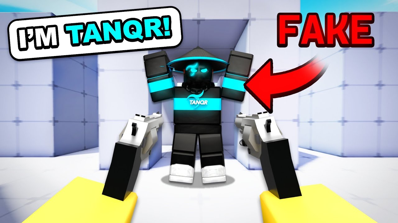 I Found A FAKE TanqR SCAMMING, So I EXPOSED Him.. (Roblox Rivals)