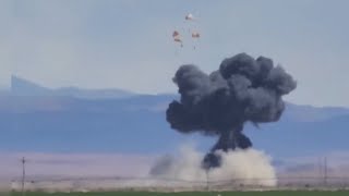 4 crew members eject safely after 2 Navy jets crash during air show in Idaho