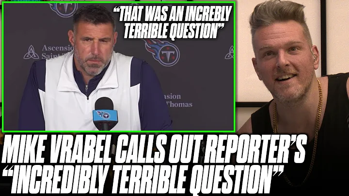 Titans Coach Mike Vrabel Calls Out Reporter For "I...