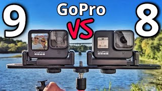 GoPro Hero 9 VS GoPro Hero 8 Camera Comparison!