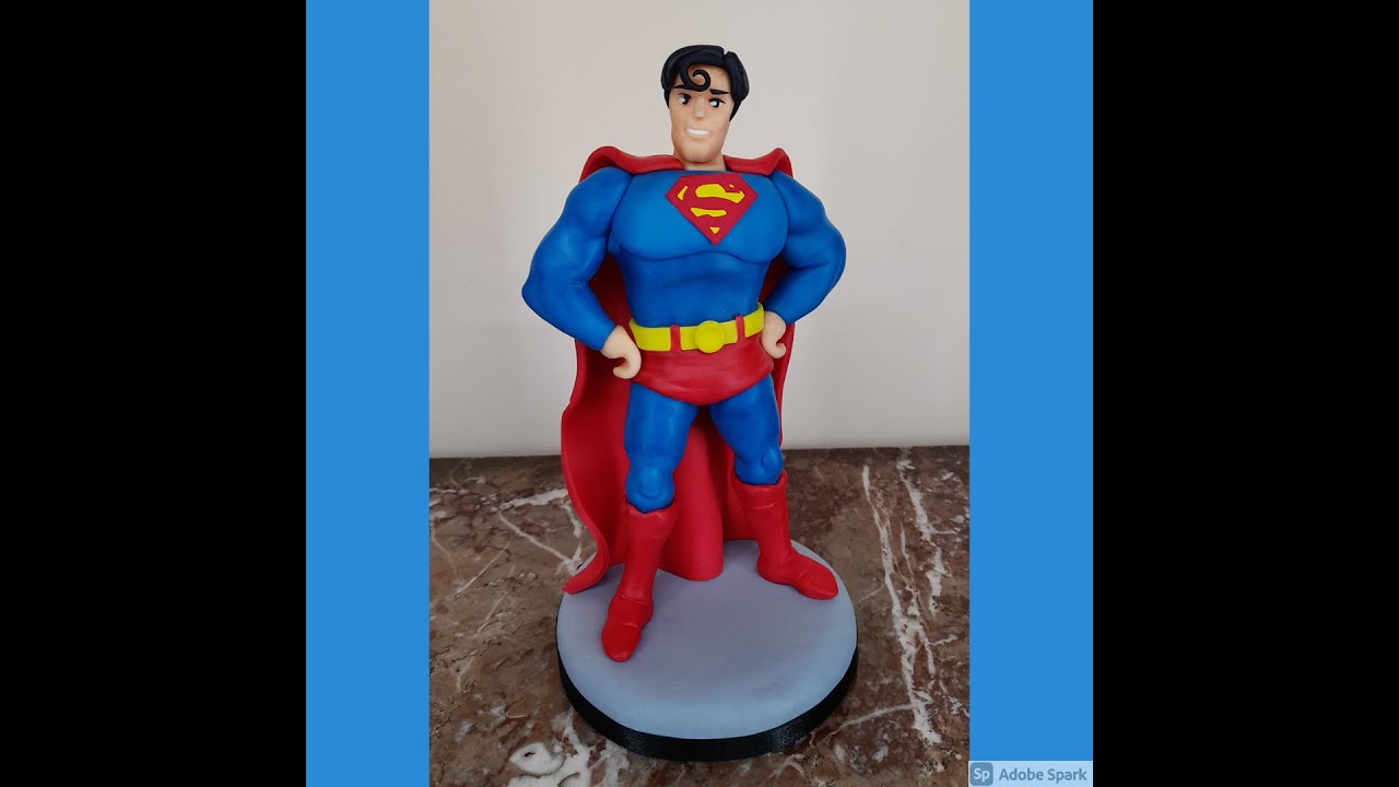 Superman Cake - Jessica Harris Cake Design