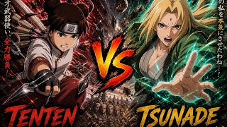 Tenten vs Tsunade (insano) @NarutoGamerBRoficial 