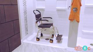 SB6C ShowerBuddy Roll-In Buddy Lite Mobile Commode screenshot 4