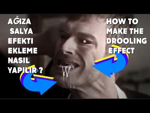 After Effects - Ağızdan Salya Tükürük Efekti Nasıl Yapılır ?( How To Make The Droolıng Effect )