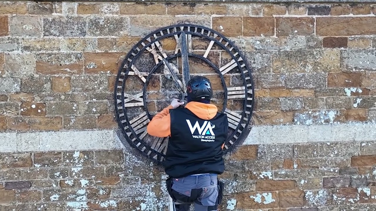 All Saint's Church, Weather Vane and Clock Faces Refurbished.