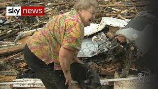 Oklahoma Tornado: Dog Emerges From Debris