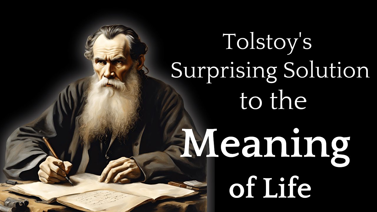 Удивительное объяснение смысла жизни Толстым | Лев Толстой о высшем смысле жизни