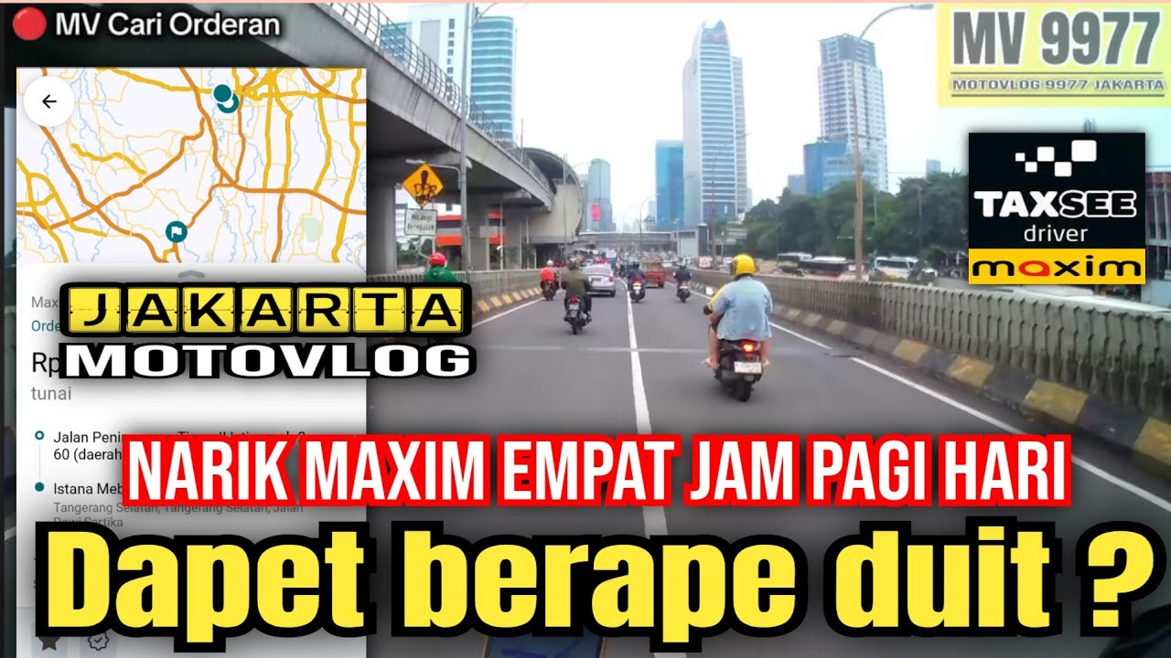 Onbid Maxim 4 jam dipagi hari | hasilnya berapa duit yak ? | #drivermaxim #maxim #ojol 