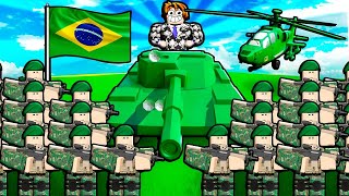 CRIEI A BASE BRASILEIRA MAIS FORTE DO ROBLOX PARA INVADIR A ÁREA MAIS SEGURA DO MUNDO screenshot 5