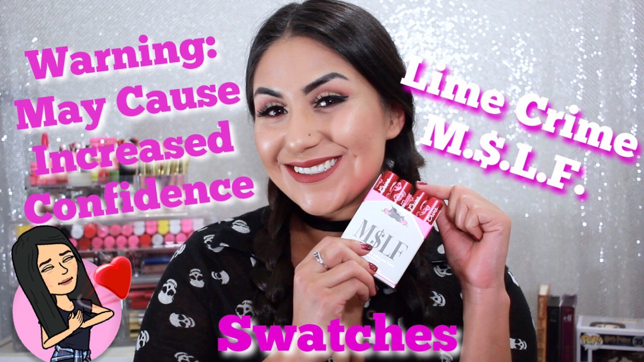 Lime Crime| M.$.L.F Swatches