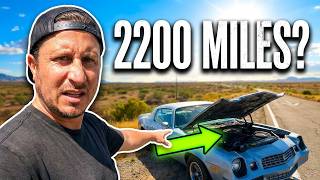 ABANDONED Camaro- Will it make it 2200 Miles - Los Angles to Atlanta *Major Breakdowns*