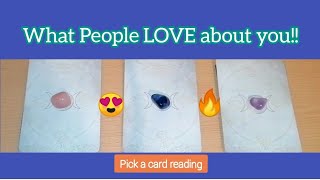 ?✨Why do People Fall in LOVE with you Pick a card ??Tarot card reading ??