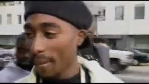 2Pac Starin through my rear view music video