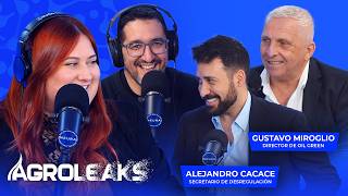 Alejandro Cacace y Gustavo Miroglio en Agroleaks: Carola Urdangarin - 11/06