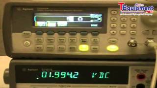 Agilent 33220A My Function Generator Voltage is Double the Value