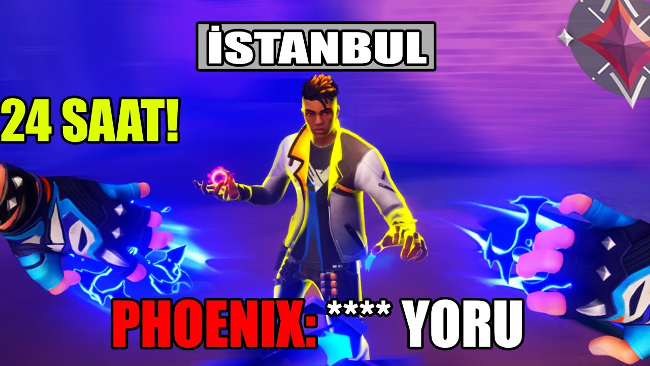 24 saat boyunca YORU insta lock attım! | VALORANT KÜFÜR YİYEN DUELLİST