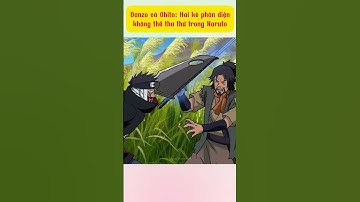 Vì sao cả thế giới nhẫn giả căm phẫn Danzo và Obito? #anime #naruto #shorts