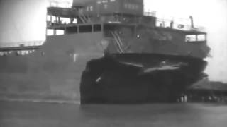 Ss E. H. Blum Broken In Half Brought To Port, Philadelphia 51942 Full