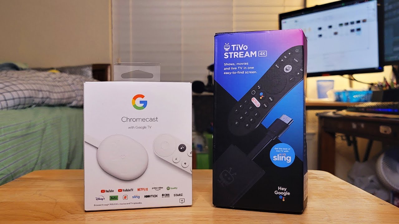 Tivo Stream 4k Vs Chromecast With Google Tv