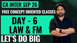 CA INTER SEP & J 27 FREE CONCEPT - ORIENTED CLASSES - LIVE - DAY 4