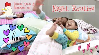 HOMESCHOOL LIFE | Rutinitas Malam Zara Cute