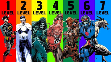 The Seven Levels of DC Comics Villains