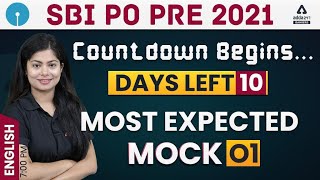 SBI PO 2021 | SBI PO English | Most Expected Complete Paper #1 screenshot 5