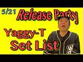 5/21若手芸人HIPHOP同好会『バチバチバースツアーリリースパーティー』Yaggy-TのSet List#hiphop#vinyl