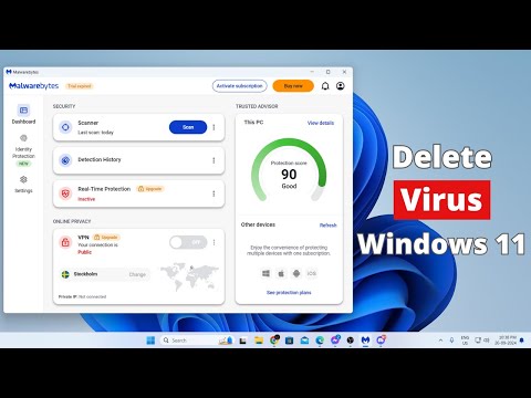 How to Delete All Viruses from Windows 11