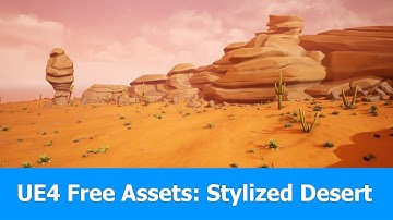 Unreal Engine 4.21 Free Assets : Stylized Dessert