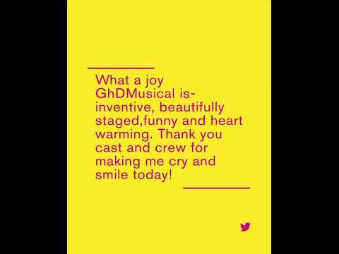 More lovely audience feedback from last time Groundhog Day was in London.