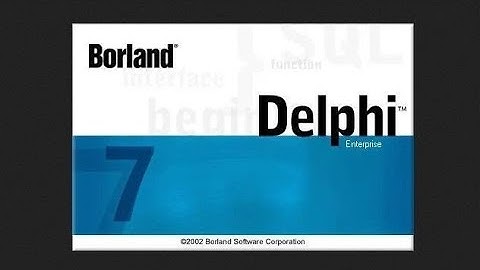 create electronic office clock in Borland Delphi 7