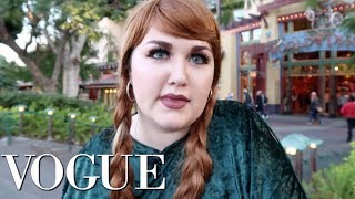 73 QUESTIONS | VOGUE PARODY in DISNEYLAND *awkward*