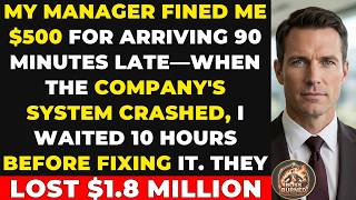My Boss Penalized Me $500 for Arriving 90 Minutes Late—When the Company’s System Crashed