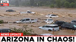 ARIZONA STORM DISASTER — Golf Ball-Sized Hail, Major Flooding & TORNADO Threat!