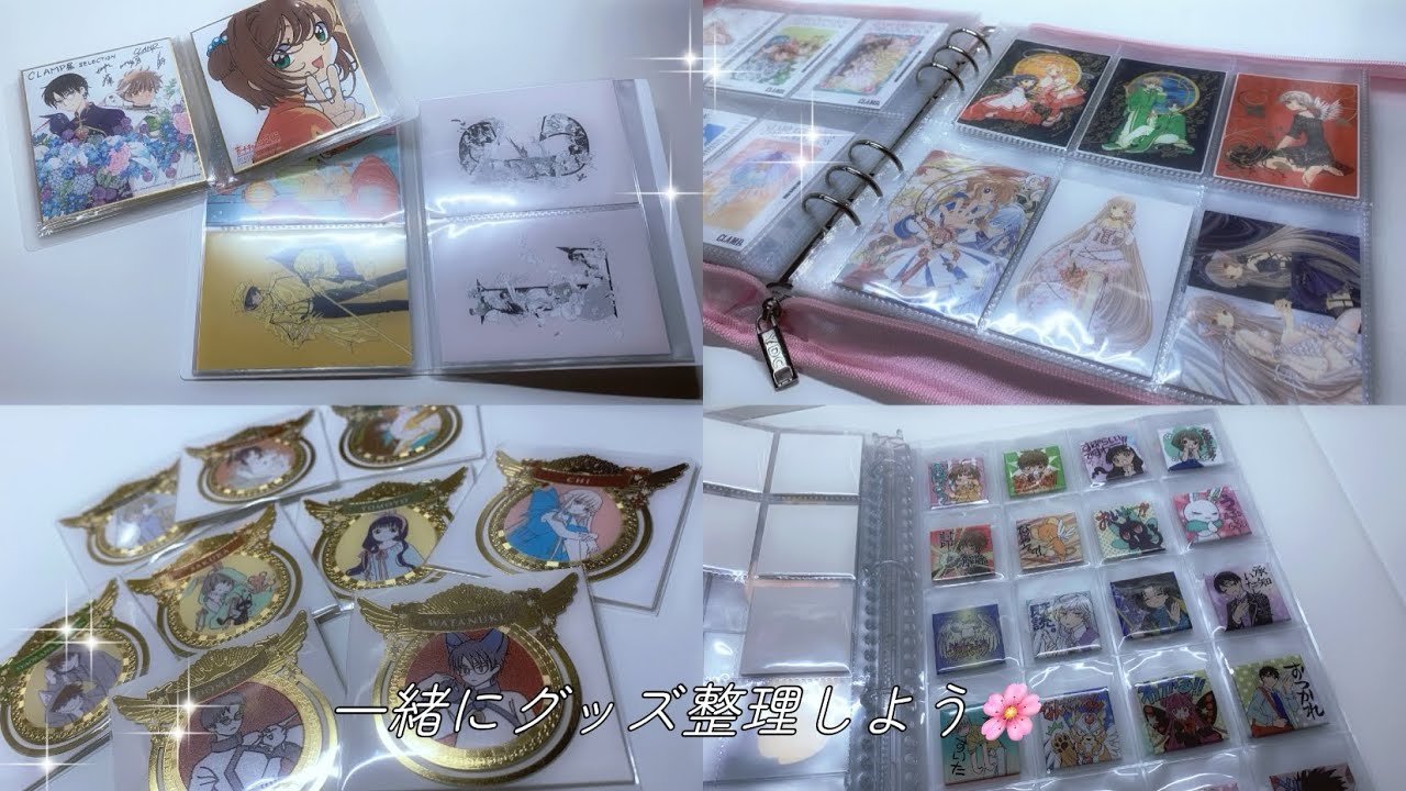 【作業動画】一緒にグッズ収納、整理しよう！