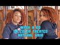 SUPER DEFINED Wash N Go on Color Treated Natural Hair