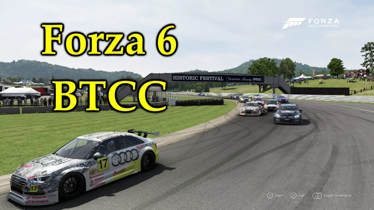 Forza 6 BTCC Round 7 Race1