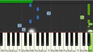 NERDESİN -HALUK LEVENT- SİHİRLİ AY -CAHİT BERKAY- PİYANO TUTORİAL