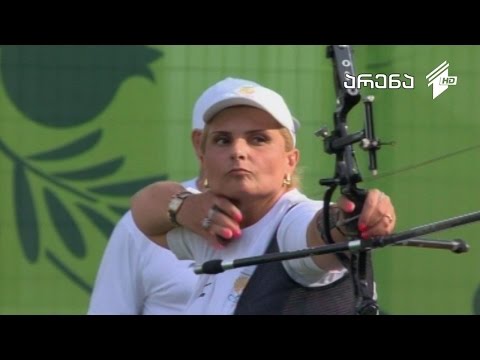 არენა - მშვილდოსნობა. ვერცხლის მედალი პირველ ევროპულ თამაშებზე