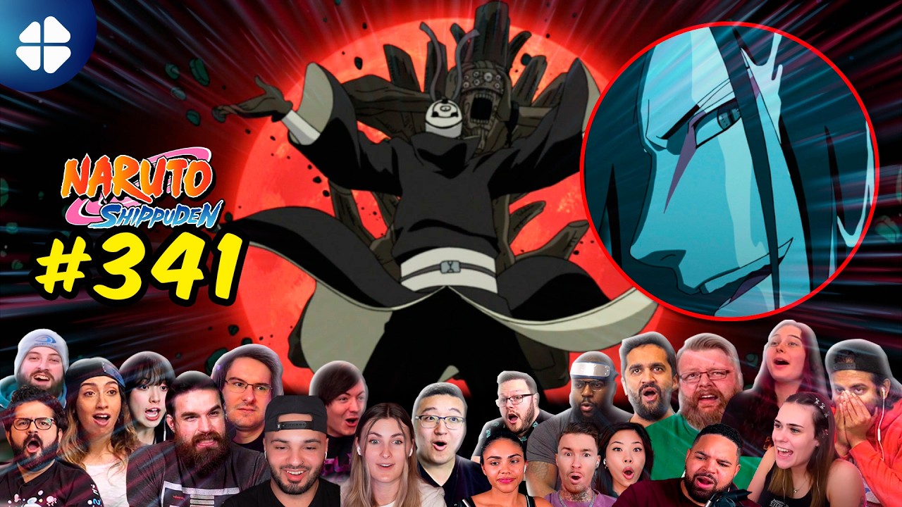Shippuden Episode 341 Mega Reaction Mashup | ナルト 疾風伝] [海外