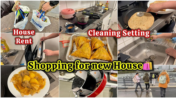 New Ghar ke liye Shopping ke | Germany mein Ghar ke rents | Preparing Dinner in New Kitchen🍲