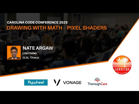 Nate Argaw - Drawing with Math - Pixel Shaders