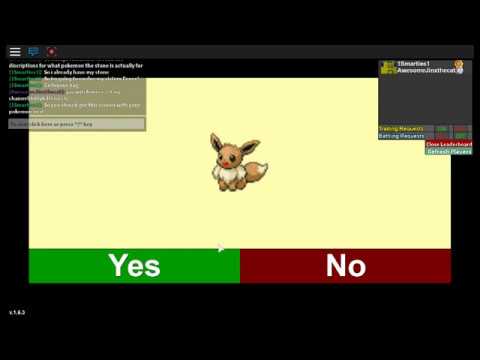 Roblox How To Evolve Your Pokemon In Project Pokemon Youtube