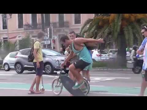 people in Nice - french riviera