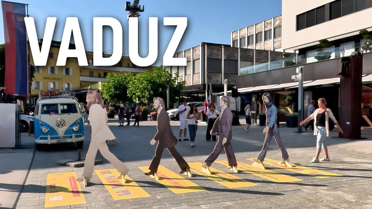 Vaduz 🇱🇮 Liechtenstein | Europe’s Smallest Capital | Walking Tour 4K UHD