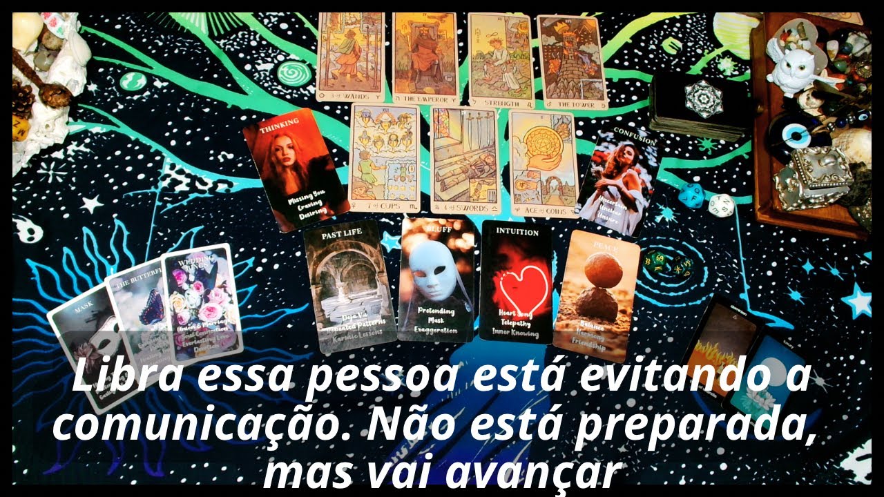 Libra 1ºdec essa pessoa está evitando a comunicação. Não está preparada, mas vai avançar