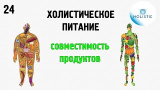 Холистическое питание - часть 24 (совместимость продуктов) 🇷🇺